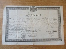 Seltene dienstzeit urkunde - dienstzeit,