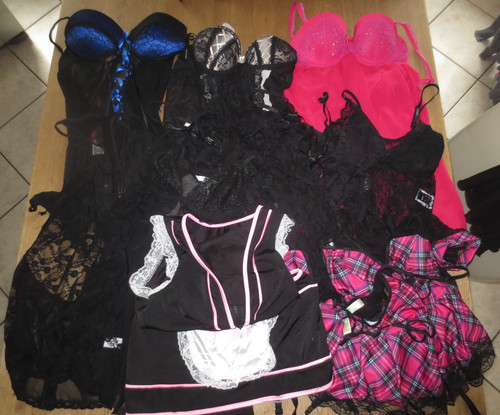Dessous paket teilig - 10,