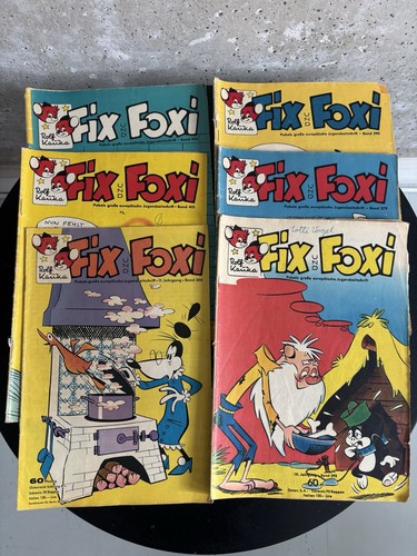 Fix foxi comic konvolut - &,