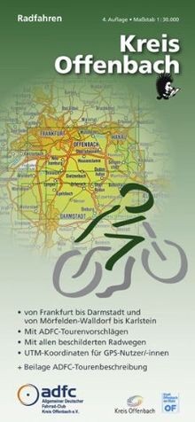 Radwanderkarte radfahren - -,