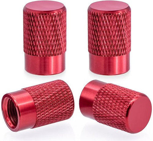 Aluminium ventilkappen set - aluminium,