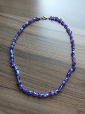 Amethystcollier Collier Kette Amethyst Vintage