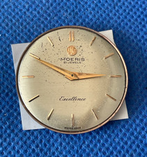 Original MOERIS EXCELLENCE 620 Handaufzugswerk läuft & Zifferblatt (1C/7345)