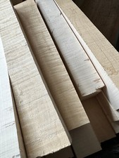 Riegelahorn | Flamed maple | Reste | Leftover | Tonholz | Tonewood | Drechseln