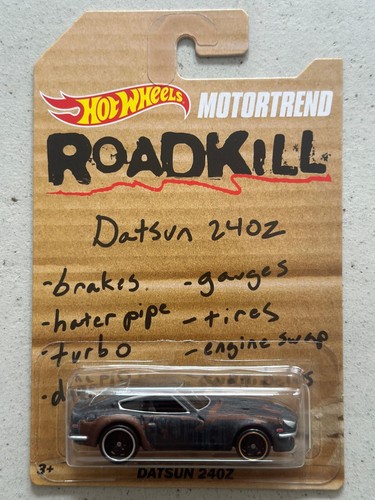 Hot wheels roadkill datsun - wheels,