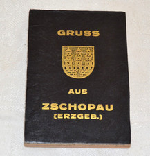 Andenken Wandbild Holz / Leder