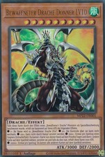 Bewaffneter Drache Donner LV10 MP22-DE001 Ultra Rare Mega Tins 2022 Yugioh