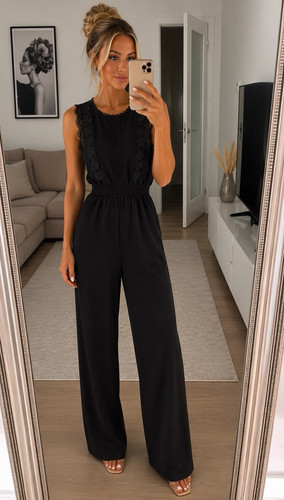 Monteau overall schwarz - overall,