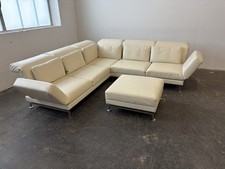 Brühl Moule medium Designer Ledersofa Ecksofa Couch Leder 1A Zustand!