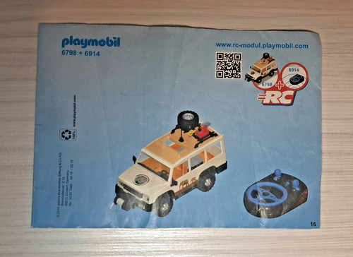 Anleitungsheft für playmobil - anleitungsheft,
