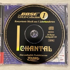 24 Karat Echtgold CD Bose Gold