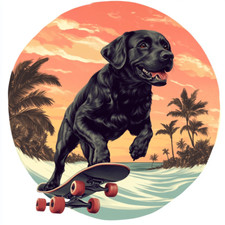 Wandtattoo Aufkleber  Labrador