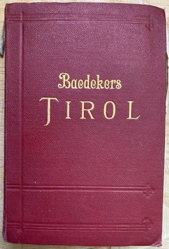 Baedeker tirol vorarlberg - baedeker,