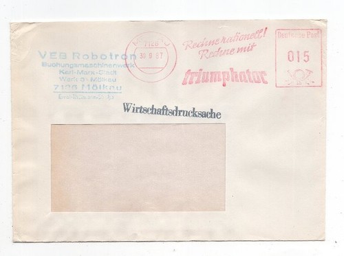 Ddr brief absenderfreistempel - ddr,