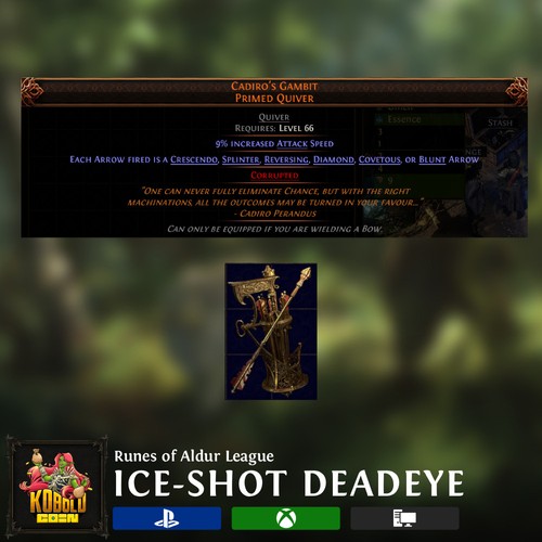 Ice shot deadeye - shot,