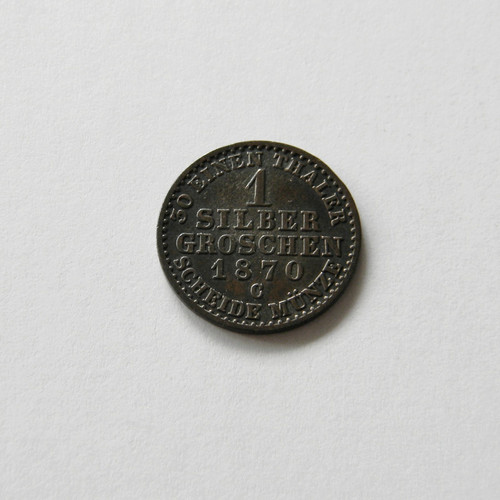 Preussen silbergroschen 1870 - silbergroschen,