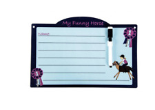 HKM Kinder Pferde Abstammungstafel Stalltafel Stallschild Boxenschild ohne Stift