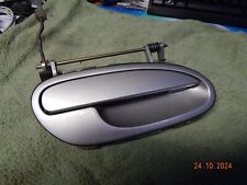 Opel Omega B (Vfl) Türgriff rechts in silber mit Halteplatte