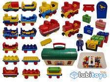 Playmobil® 1.2.3 123 Eisenbahn TRAIN Lokomotive Waggon Station Bahnhof Güterlok 