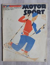 Motor und Sport 01/1930 Harley Adler Ariel NSU Wanderer BMW Gazda