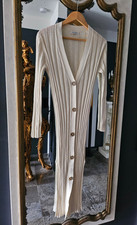 Marc O'Polo Strick Mantel  NEU Gr. 36  schick Gehschlitz creme weiß NP 199,- Eur