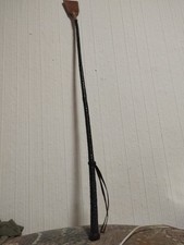 Alte Pferdepeitsche Leder