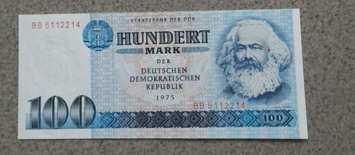 Ddr banknote 100 - ddr,