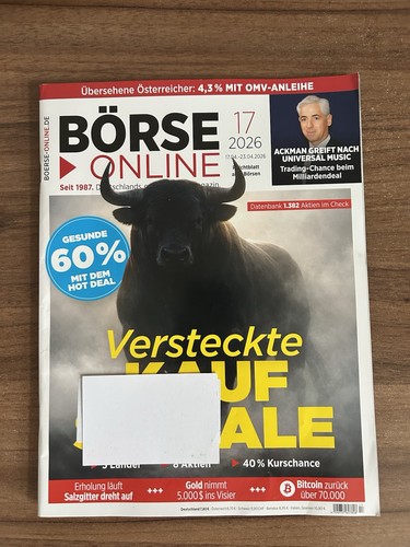 Börse online 2026 - online, 17-2026