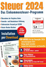 ALDI Steuer 2024 Neu und OVP Einkommensteuer-Programm nur Download kein Versand