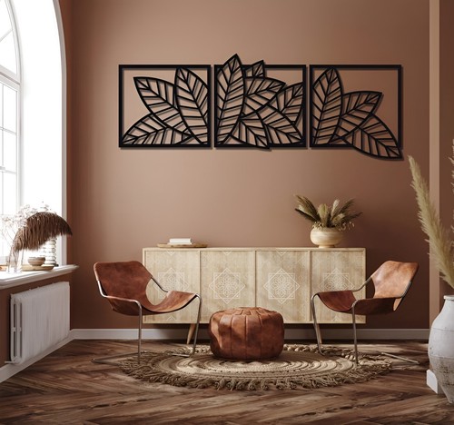 Moderne holz blatt - holz,