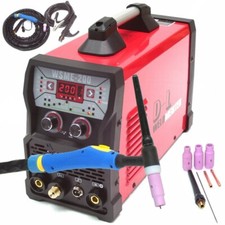 SCHWEIßGERÄT WELDMEISTER 13975 WIG AC/DC 200 Puls - TIG INVERTER PULSFUNKTION