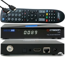 ► OCTAGON SX89 WL Full-HD S2+IP HEVC H.265 Multistream SAT IPTV WLAN Receiver ♻️