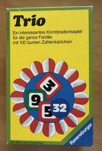 Trio kombinationsspiel - trio,