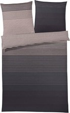 Joop! Mako-Satin Bettwäsche 135x200 Grades Lines rose schale Streifen 4067-1