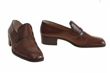 ANTONIO FERRARIO ✭LUXUS HERREN SCHUHE✭Gr.9 /ca.43✭VINTAGE CHiC✭Leder Slipper✭TOP