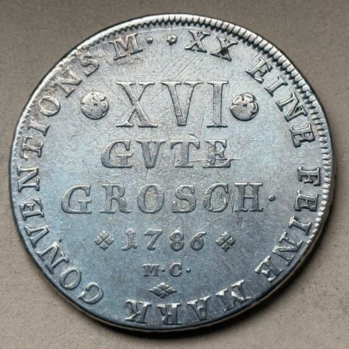 Gute groschen 1786 mc - gute,