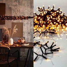 LED Lichterkette Golden IP44 innen & außen extra warmweiß 2000K 800 LEDs 16m