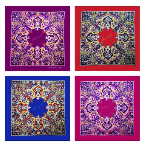 Bandana paisley gothic - paisley,