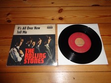 Rolling Stones  Single  It`s all over now + Tell me Decca