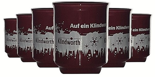 Klindworth glühwein tasse - 6x,