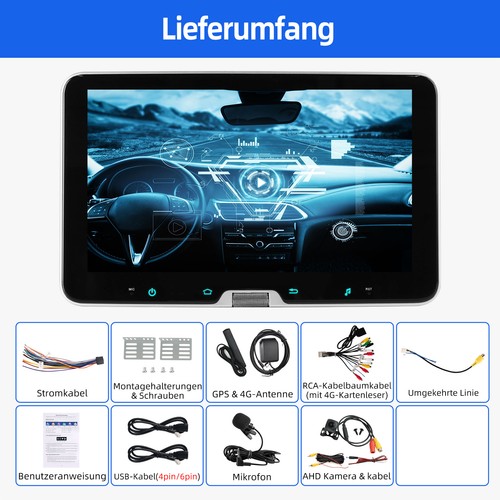 Din android 15 6 128g - 10.1", 6+128g
