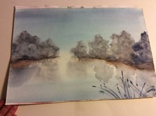 Konvolut Künstlerarbeiten Aquarell Zeichnung etc tls signiert 17 Blatt Los 2