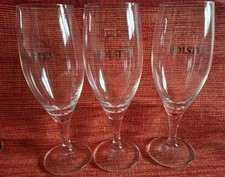 3 Biergläser "Tulpe" 0,25l Holsten