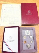 1988 Prestige Set United States Mint Silber Dollar