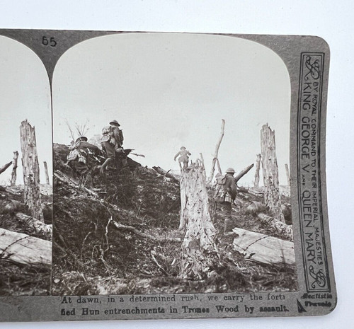 Ww1 stereoview card - ww1, photo
