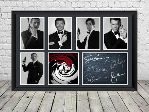 James bond signierter - james,