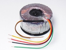 Trenntransformator Trenntrafo Ringkerntrafo 230V / 2x 115V, 2x 300VA Strobelt