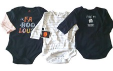 HALLOWEEN 3 Stück Baby Body Größe 62/68  MONSTER  🎃 BOO Neu mit Etiketten