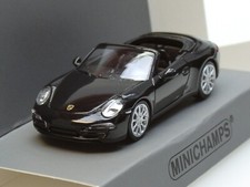 Minichamps Porsche 911 Carrera S Cabrio (991), 2013, schwarz - 870 068031 - 1:87