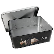 Metall Vorratsdose mit Deckel Tee Keksdose Vorrats Dosen Behälter Gefäß Blech